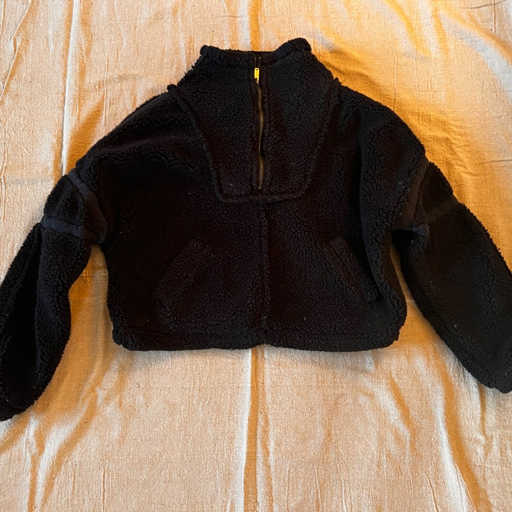 free people fleece pull over